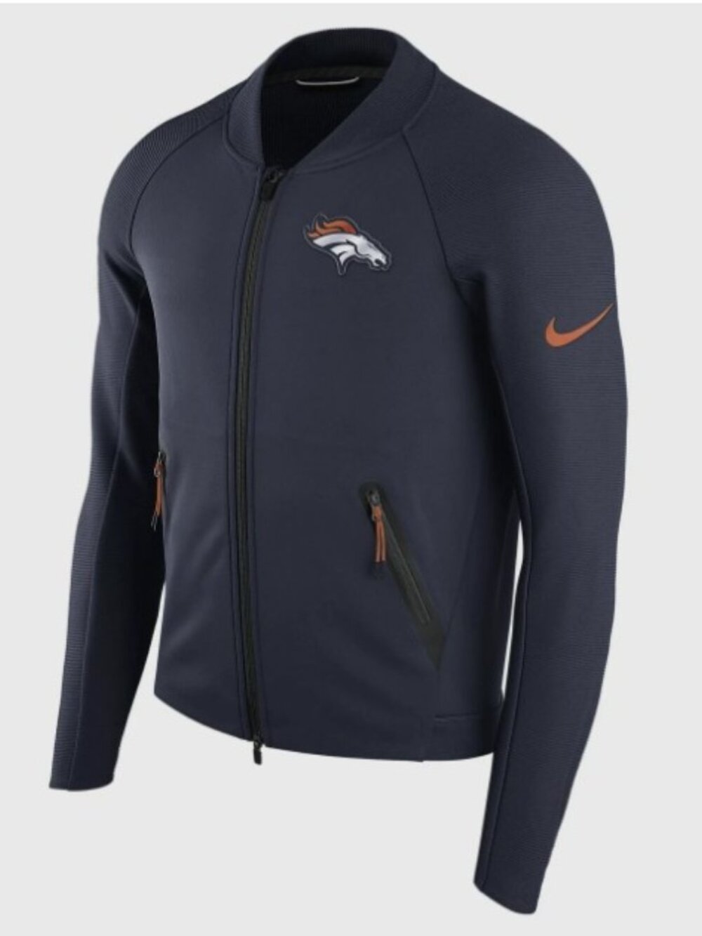 Nike Men's Denver Broncos Therma Sideline Coaches Jacket Size S